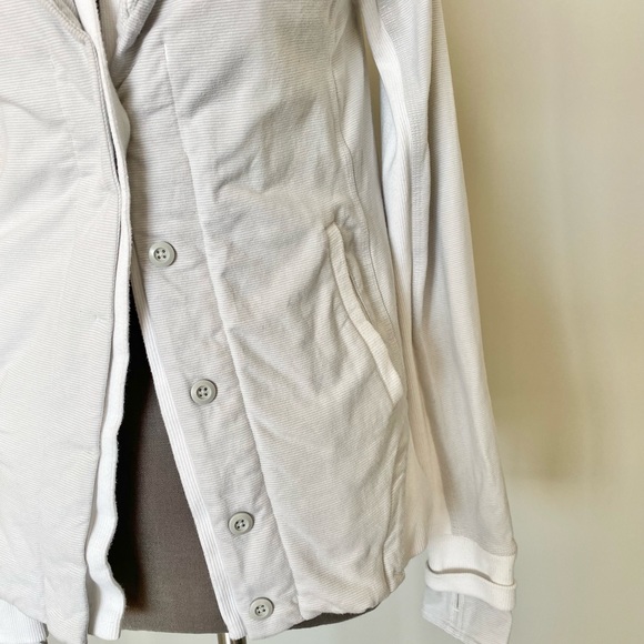 Lululemon to class jacket Size 6 Grey - Picture 4 of 11